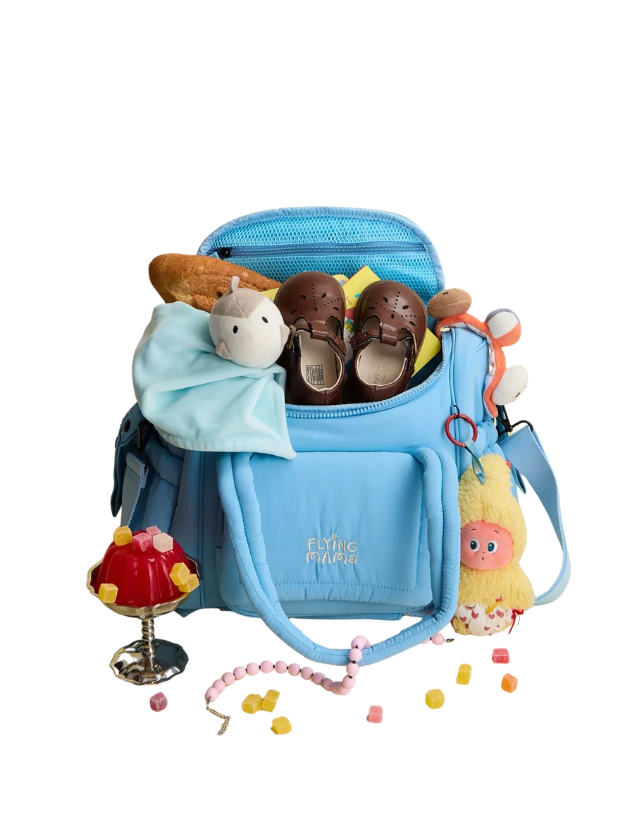 Bubblegum Blue Never Messy Bag