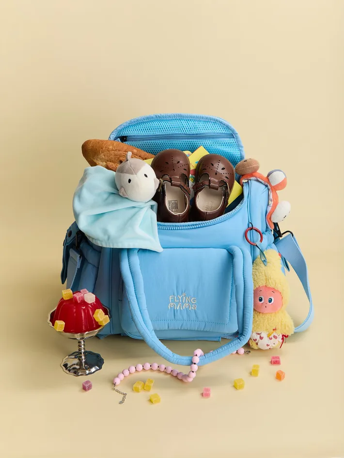 Bag packed in one neat layer